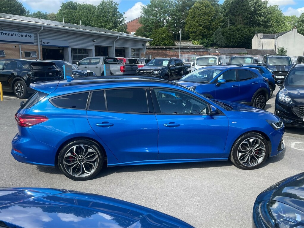 Ford Focus 1.0 Ecoboost St-line Vignale CK72JFZ Blue #4