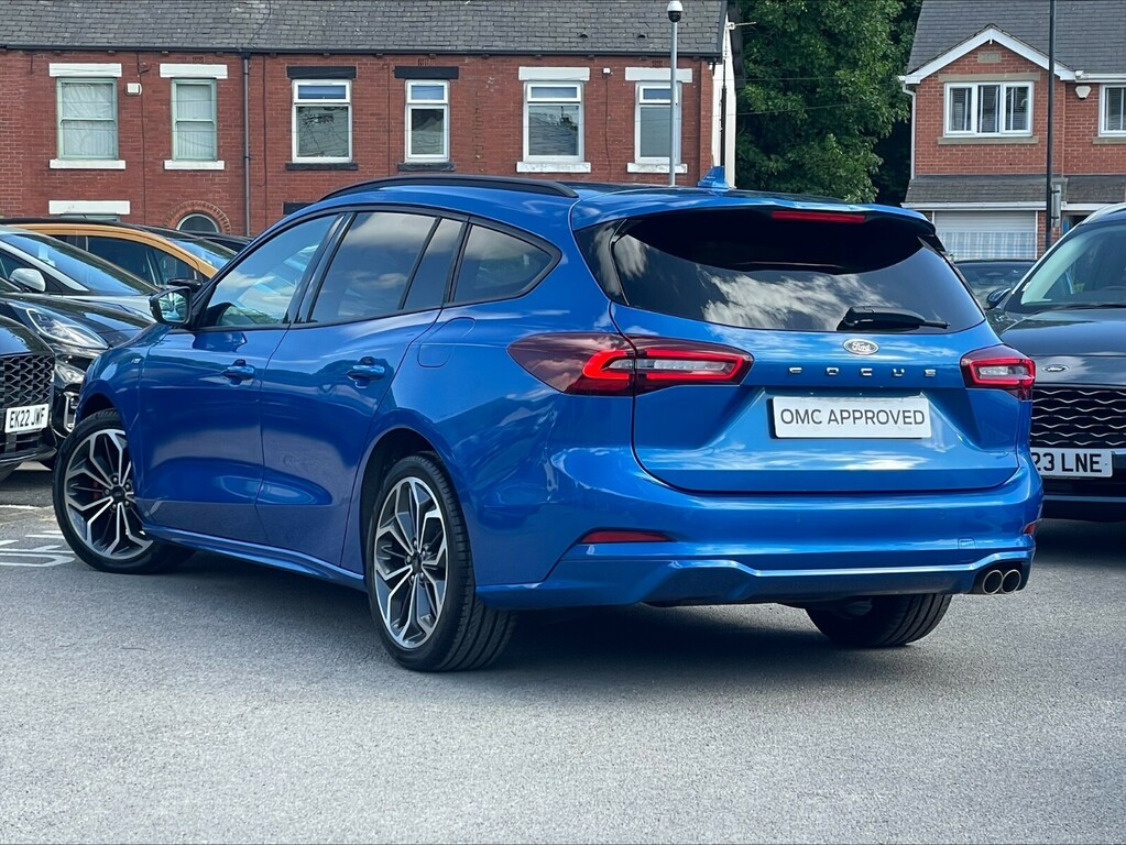 Ford Focus 1.0 Ecoboost St-line Vignale CK72JFZ Blue #3