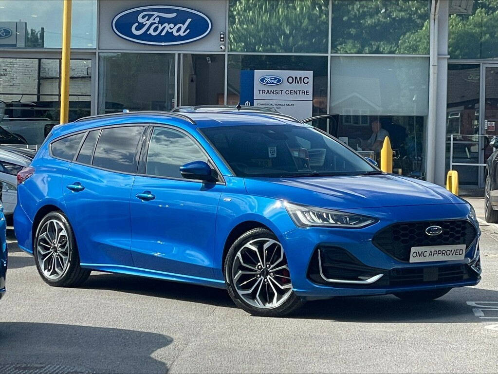 Ford Focus 1.0 Ecoboost St-line Vignale CK72JFZ Blue #2