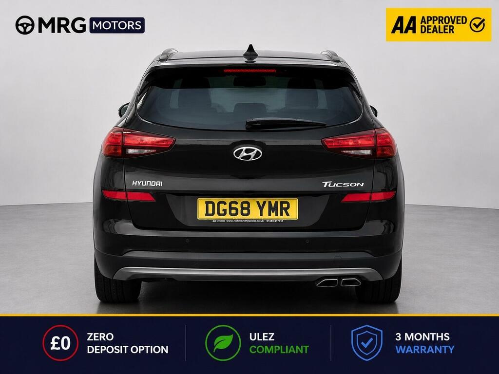 Hyundai Tucson 1.6 T-gdi Premium Se Dct Euro 6 Ss DG68YMR Black #6