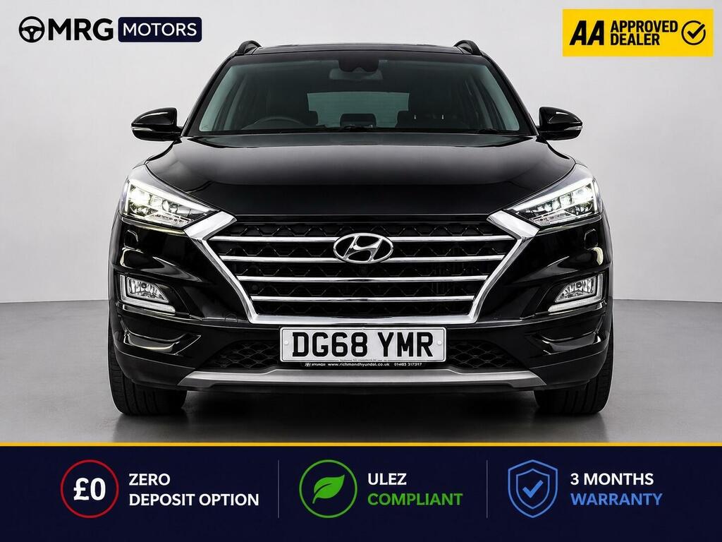Hyundai Tucson 1.6 T-gdi Premium Se Dct Euro 6 Ss DG68YMR Black #4