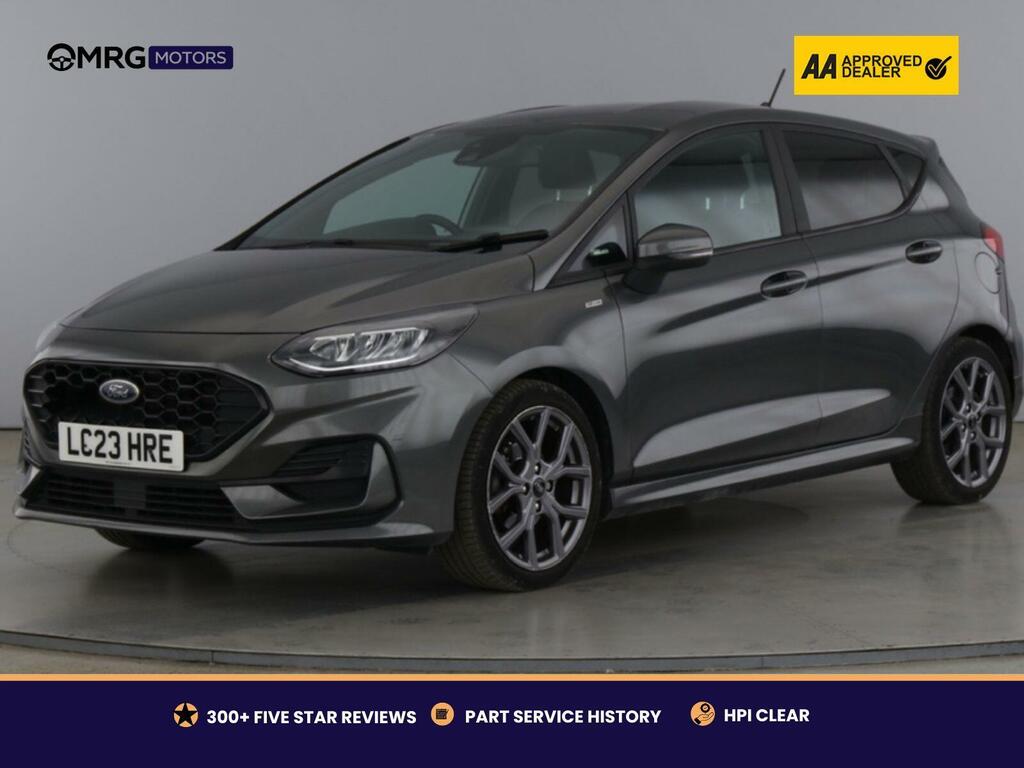 Ford Fiesta 1.0T Ecoboost Mhev St-line Dct Euro 6 Ss LC23HRE Grey #4