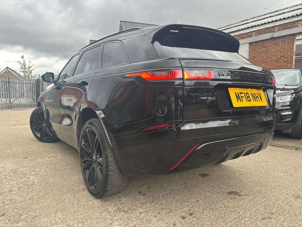 Land Rover Range Rover Velar D180 R-dynamic Se 4Wd Euro 6 Ss MF18NHV Black #4