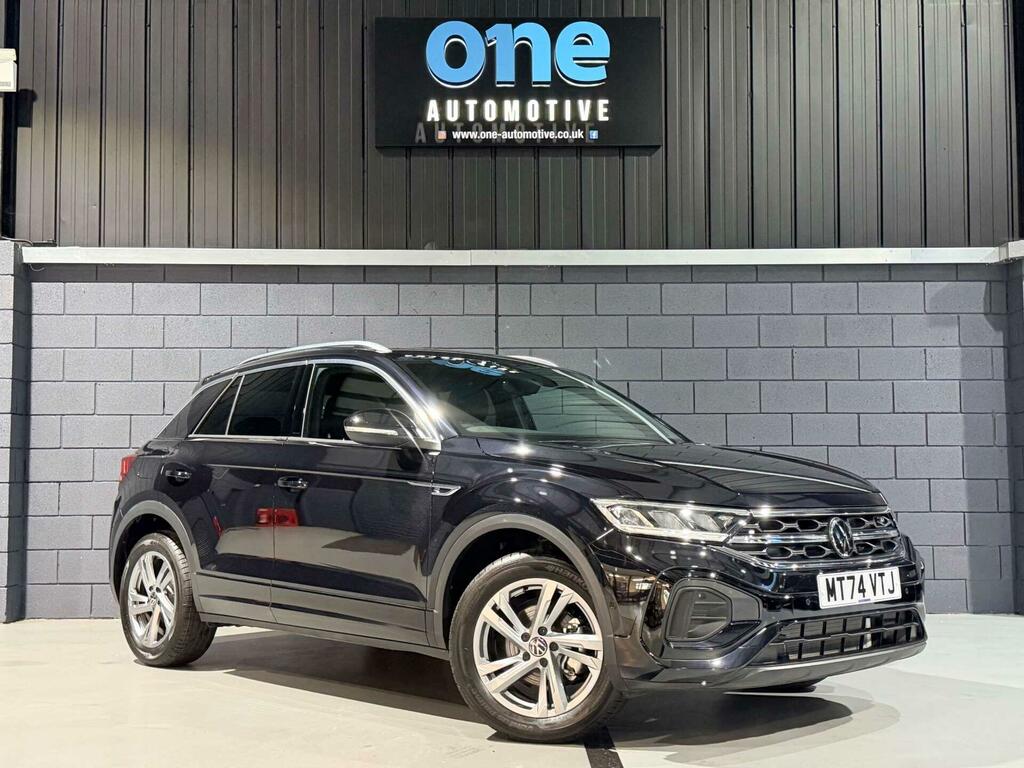 Volkswagen T-Roc 1.5 Tsi R-line Dsg Euro 6 Ss Black