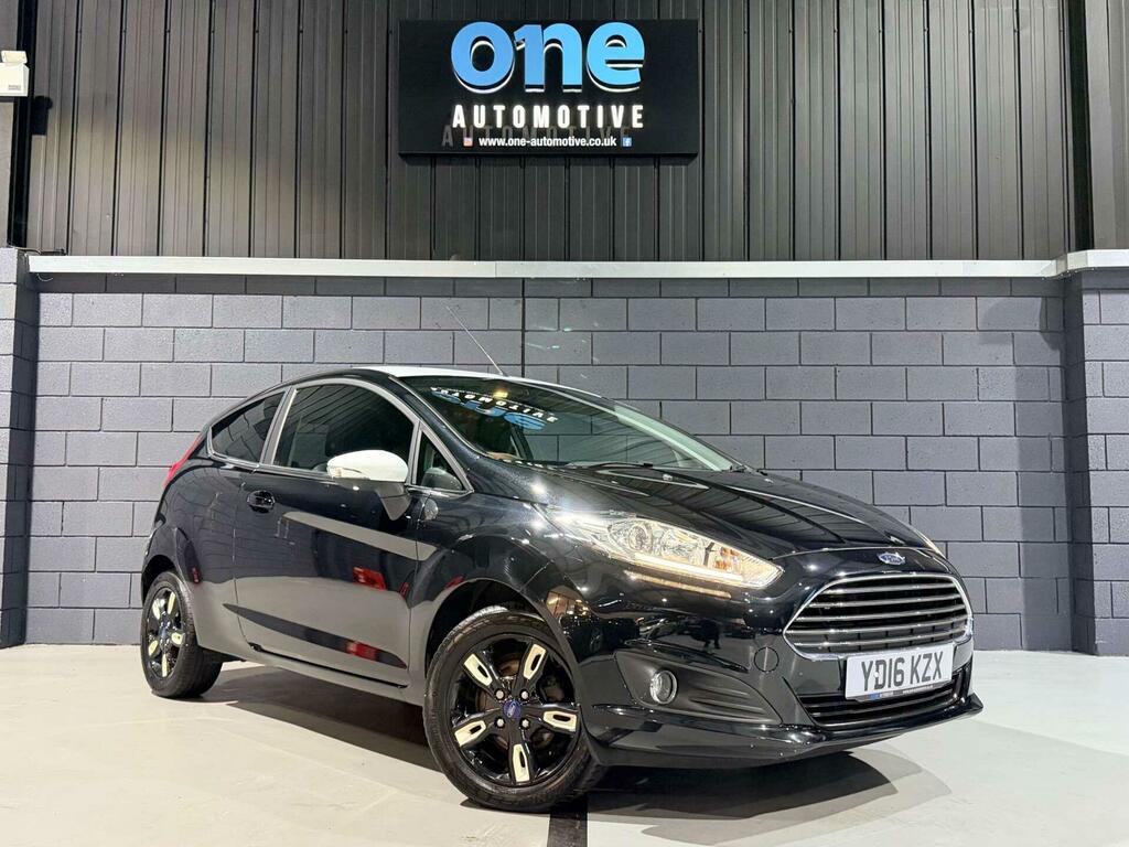 Ford Fiesta 1.25 Zetec Black Edition Euro 6 Black