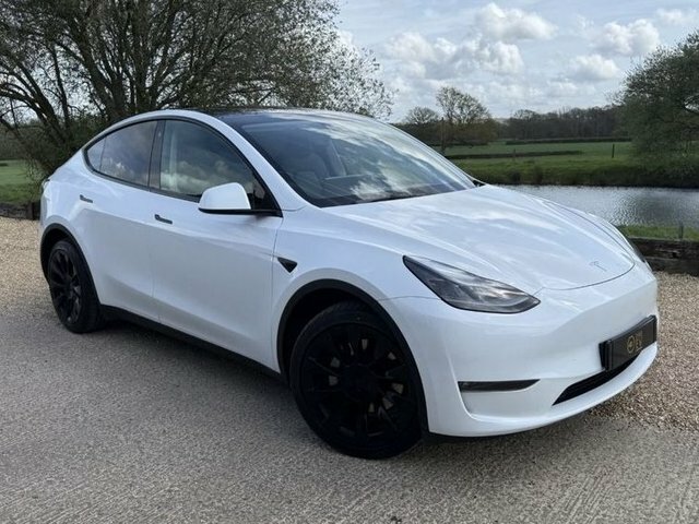Tesla Model Y Dual Motor Long Range Suv 4Wde White