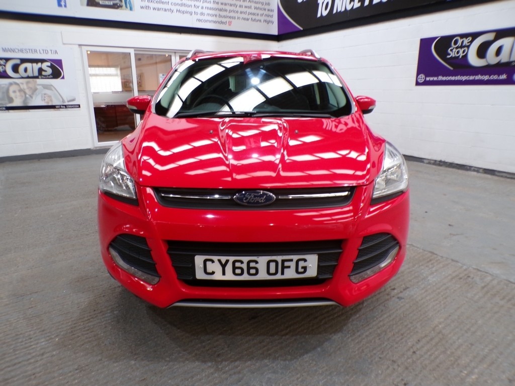 Ford Kuga 2.0 Zetec Tdci CY66OFG Red #2