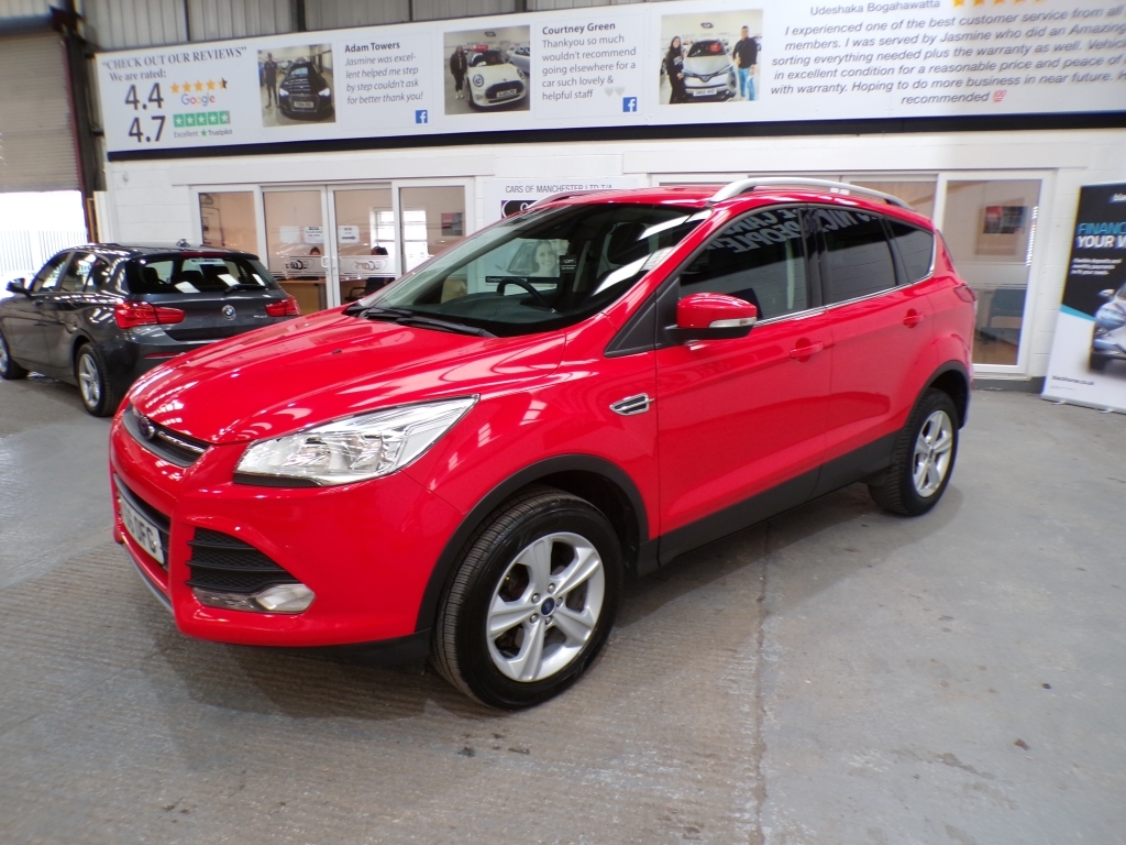 Ford Kuga 2.0 Zetec Tdci CY66OFG Red #3
