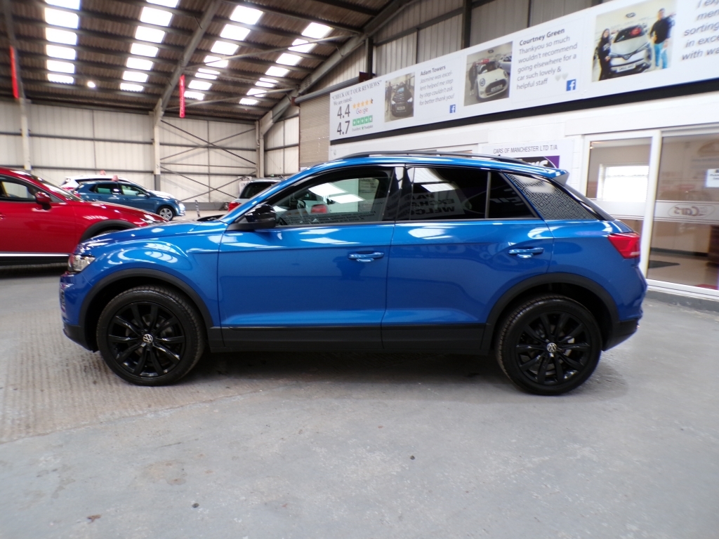 Volkswagen T-Roc 1.0 Black Edition Tsi CK70FXU Blue #3