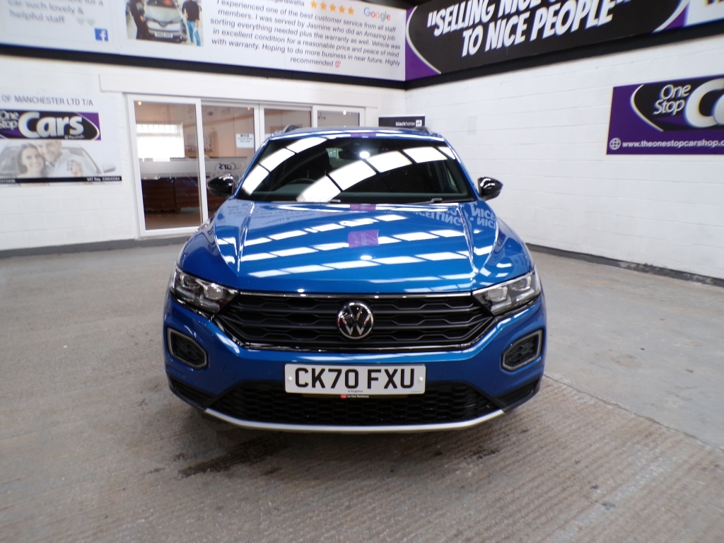 Volkswagen T-Roc 1.0 Black Edition Tsi Blue
