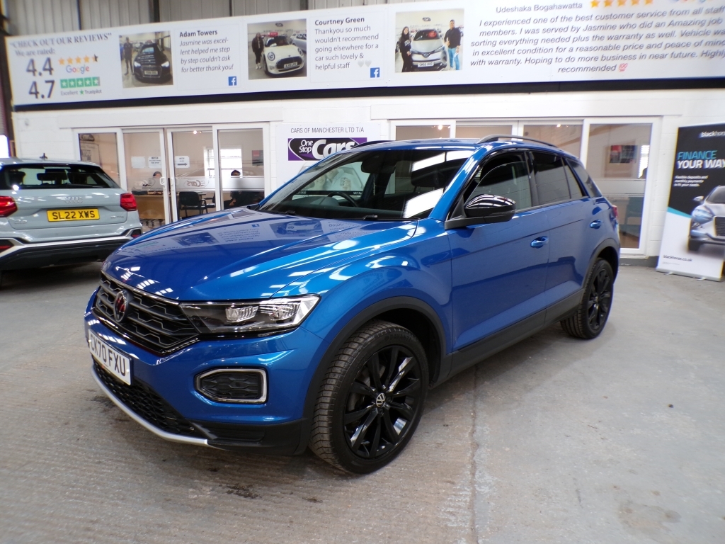 Volkswagen T-Roc 1.0 Black Edition Tsi CK70FXU Blue #2