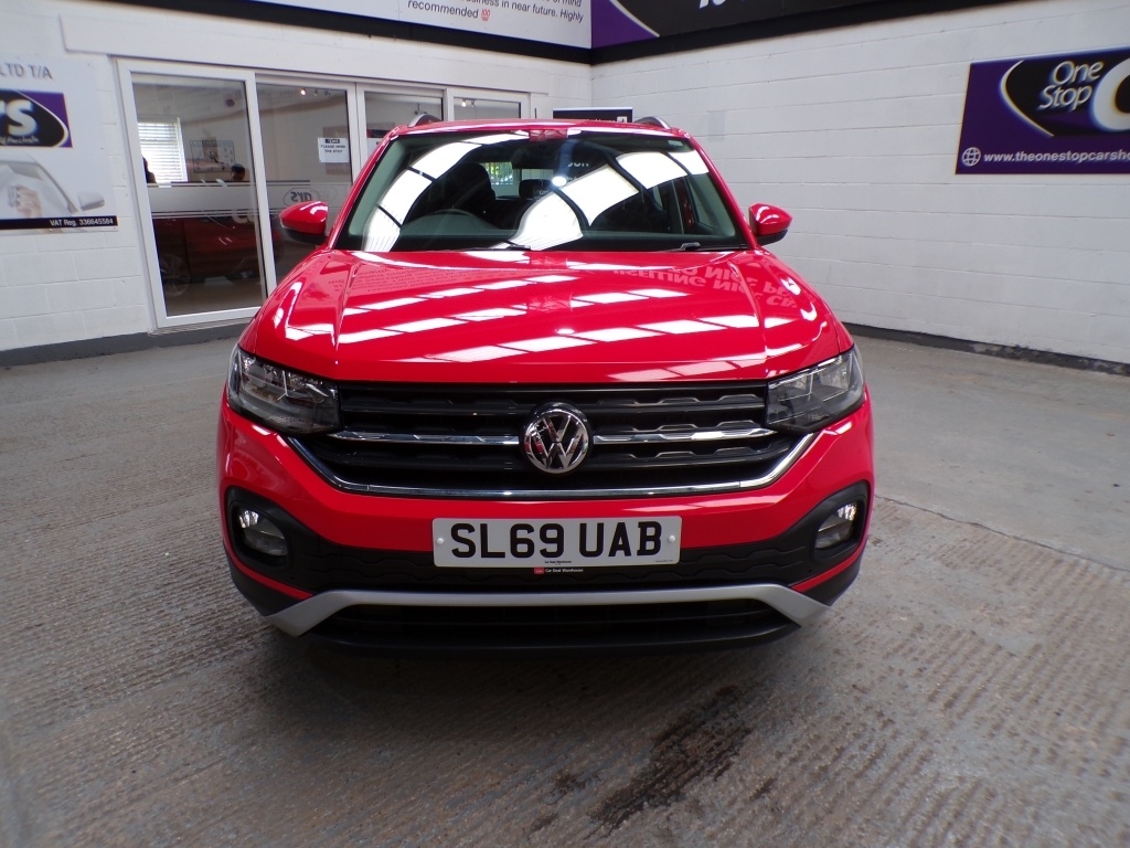 Volkswagen T-Cross 1.0 Se Tsi SL69UAB Red #2