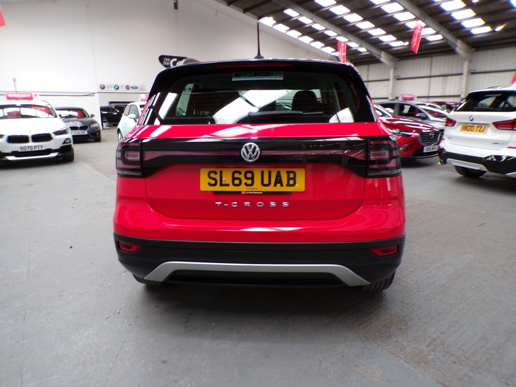 Volkswagen T-Cross 1.0 Se Tsi SL69UAB Red #6