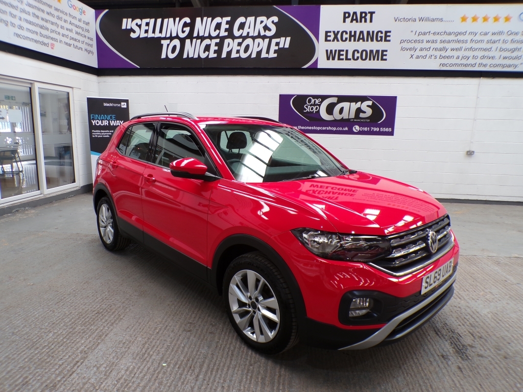 Volkswagen T-Cross 1.0 Se Tsi Red