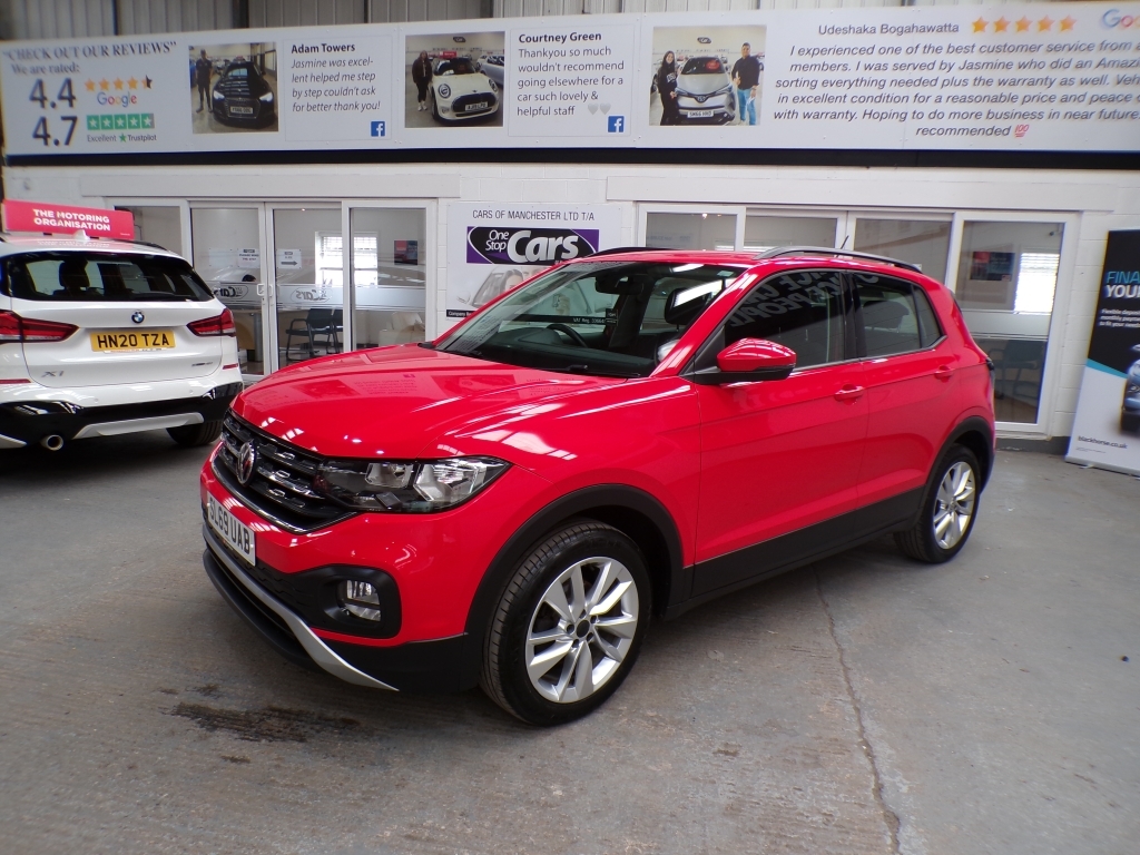 Volkswagen T-Cross 1.0 Se Tsi SL69UAB Red #3