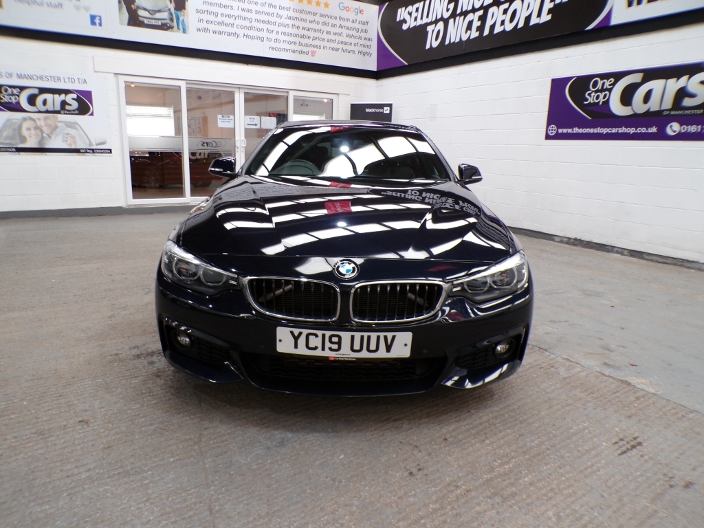 BMW 4 Series Gran Coupe 2.0 420D M Sport Gran Coupe Black