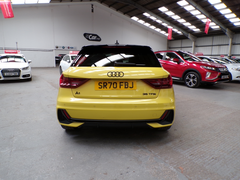 Audi A1 1.5 Sportback Tfsi S Line Style Edition SR70FBJ Yellow #6