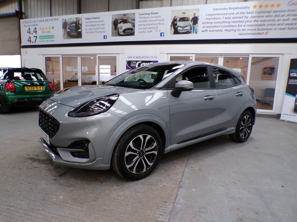 Ford Puma 1.0 St-line Mhev BJ72ZZS Silver #3