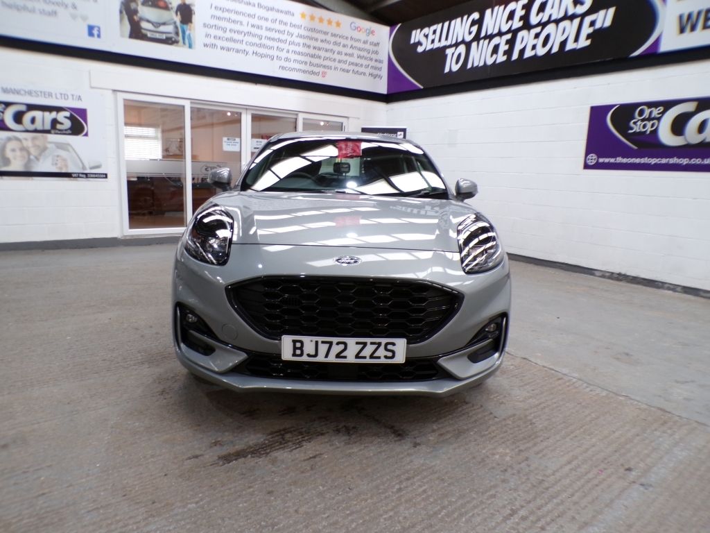 Ford Puma 1.0 St-line Mhev BJ72ZZS Silver #2