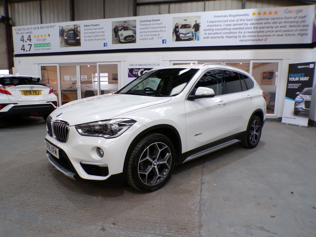 BMW X1 2.0 Xdrive18d Xline YR16XFM White #3