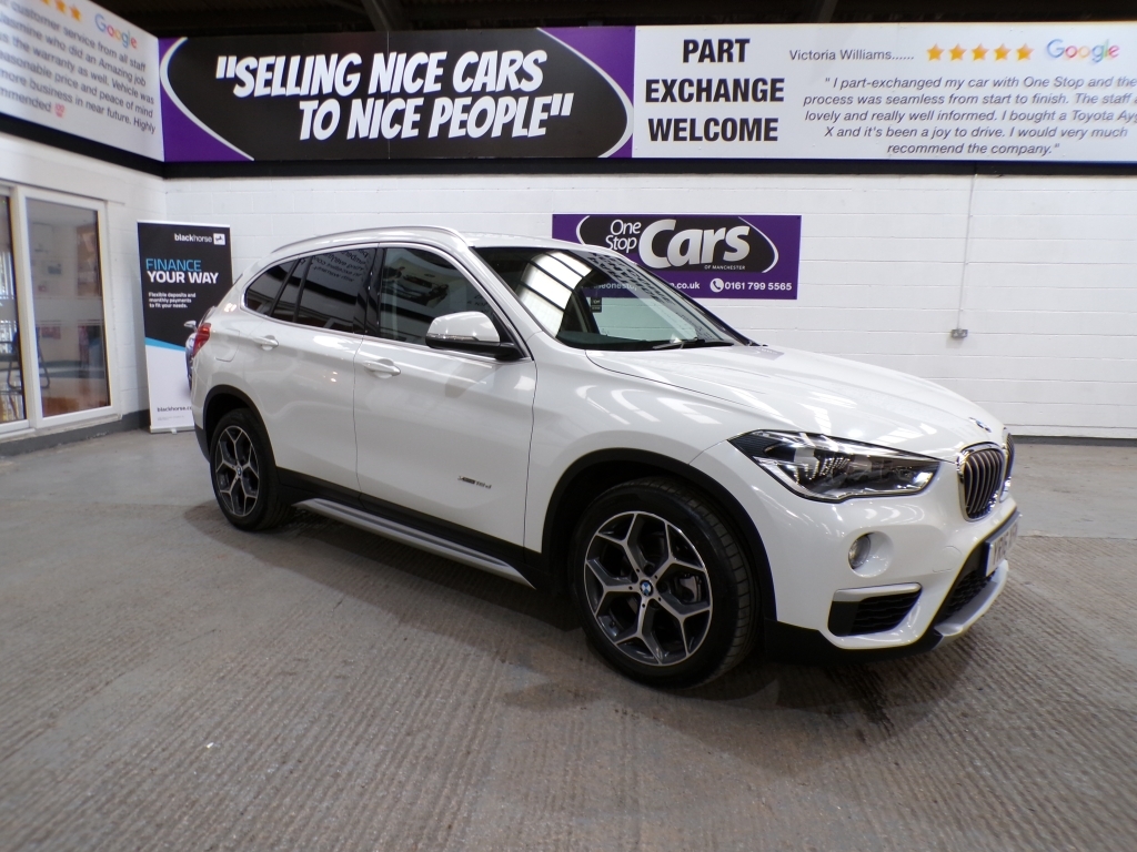 BMW X1 2.0 Xdrive18d Xline White