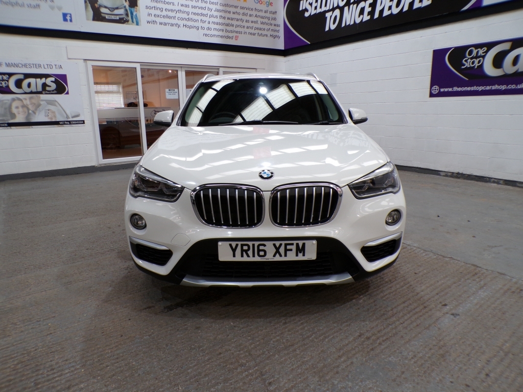 BMW X1 2.0 Xdrive18d Xline YR16XFM White #2