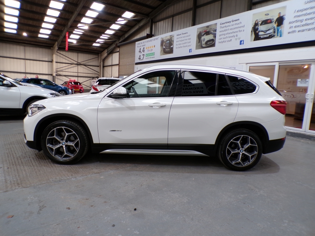 BMW X1 2.0 Xdrive18d Xline YR16XFM White #4