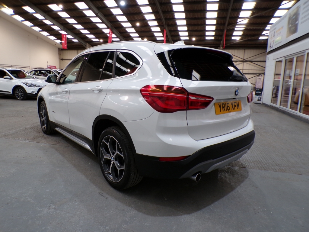 BMW X1 2.0 Xdrive18d Xline YR16XFM White #5