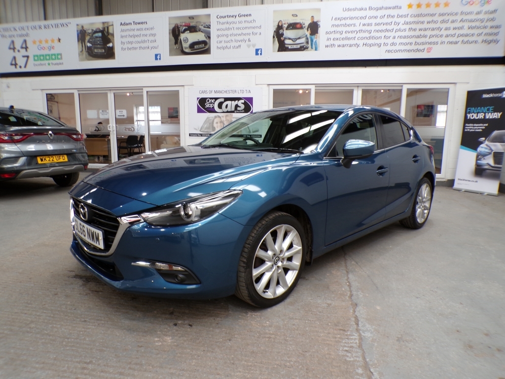 Mazda 3 2.0 Sport Nav SL66NWM Blue #3