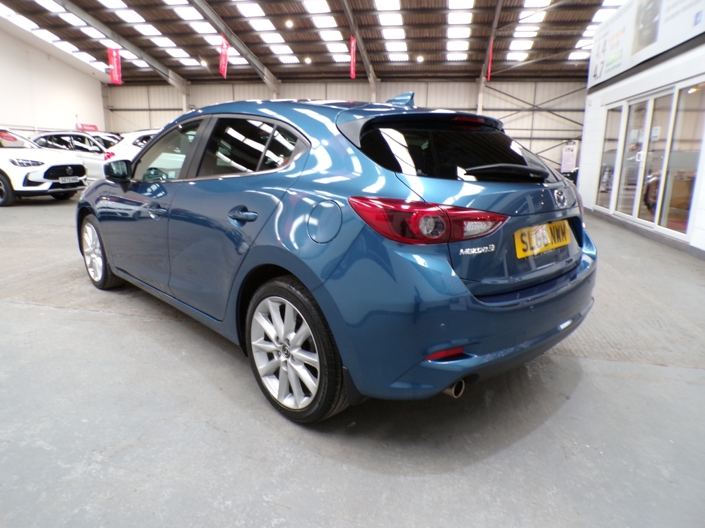 Mazda 3 2.0 Sport Nav SL66NWM Blue #5