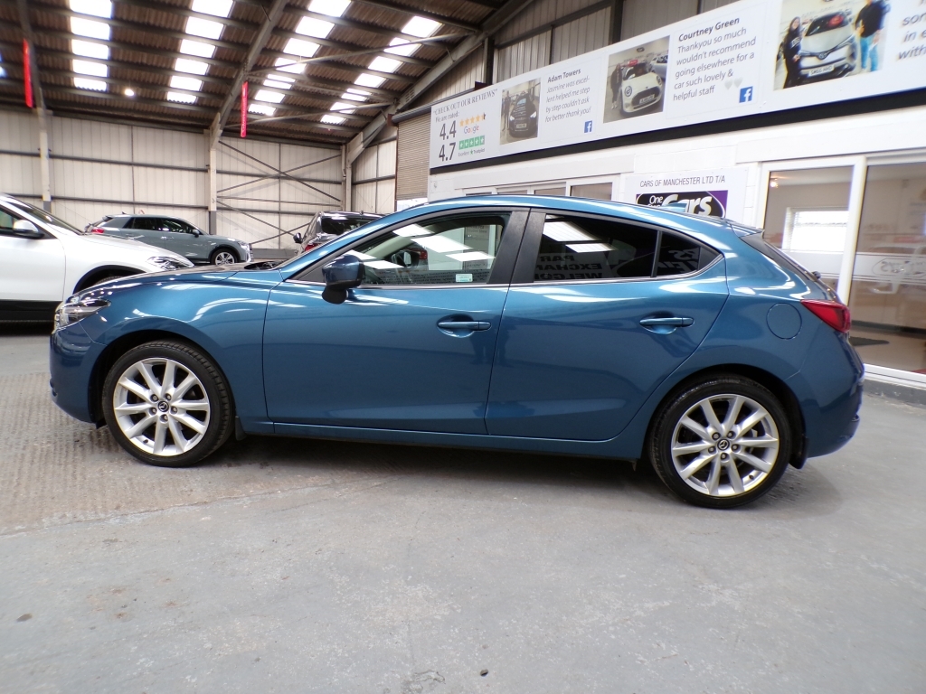 Mazda 3 2.0 Sport Nav SL66NWM Blue #4