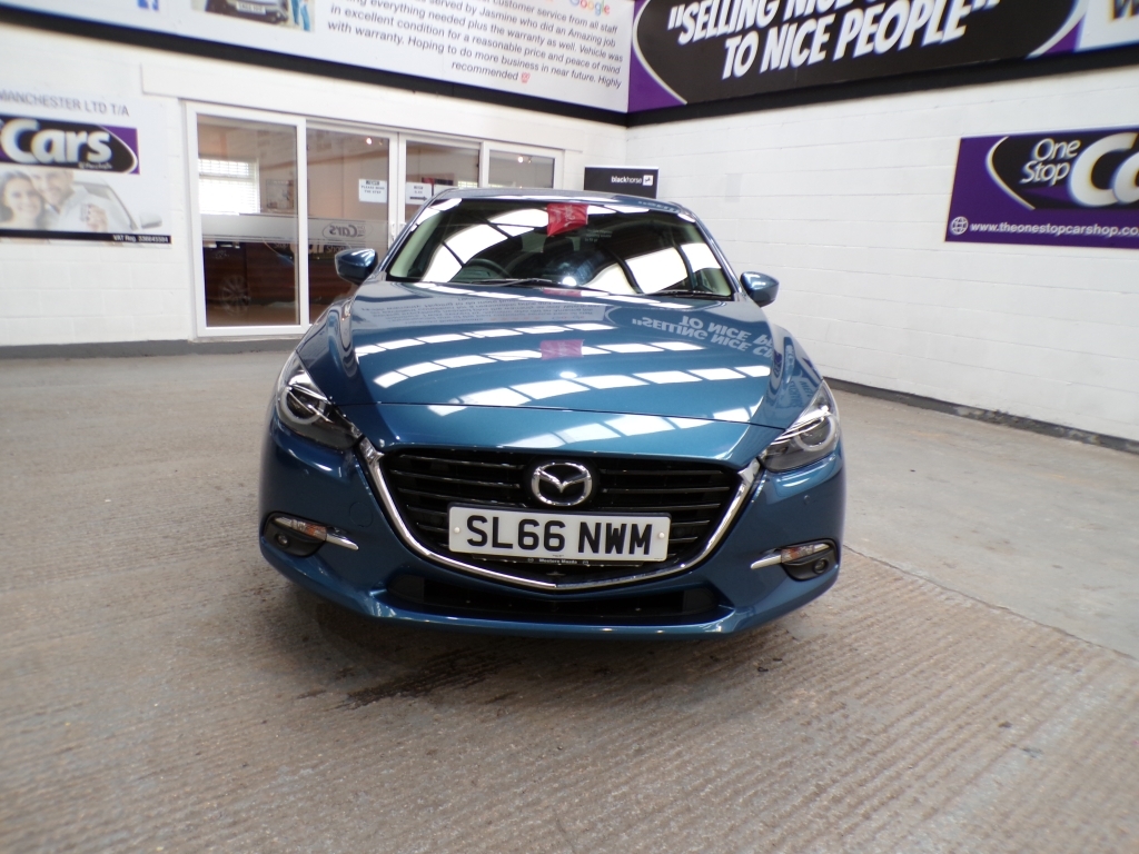 Mazda 3 2.0 Sport Nav SL66NWM Blue #2
