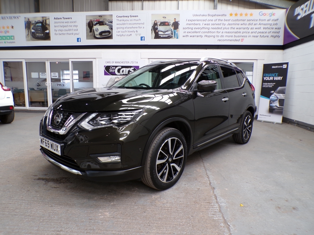 Nissan X-Trail 1.7 Dci Tekna WF69WUX Green #3