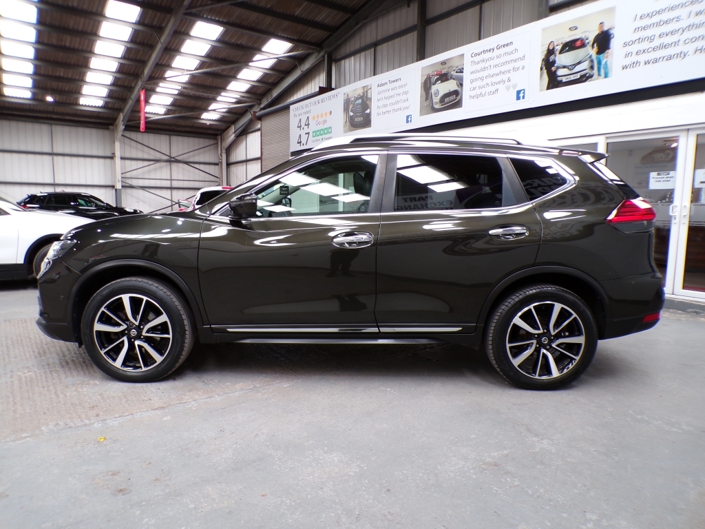 Nissan X-Trail 1.7 Dci Tekna WF69WUX Green #4