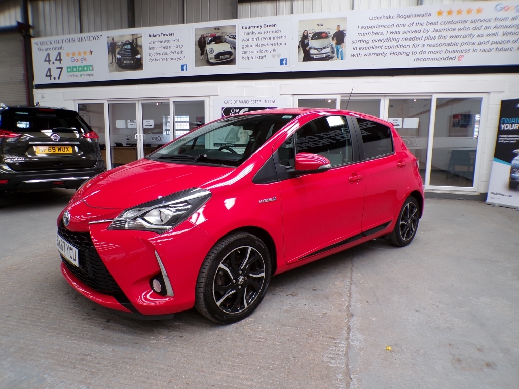 Toyota Yaris 1.5 Vvt-i Design SK67YCU Red #3