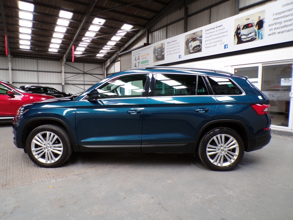 Skoda Kodiaq 2.0 Se L Tdi Scr Dsg SK67LYY Blue #4