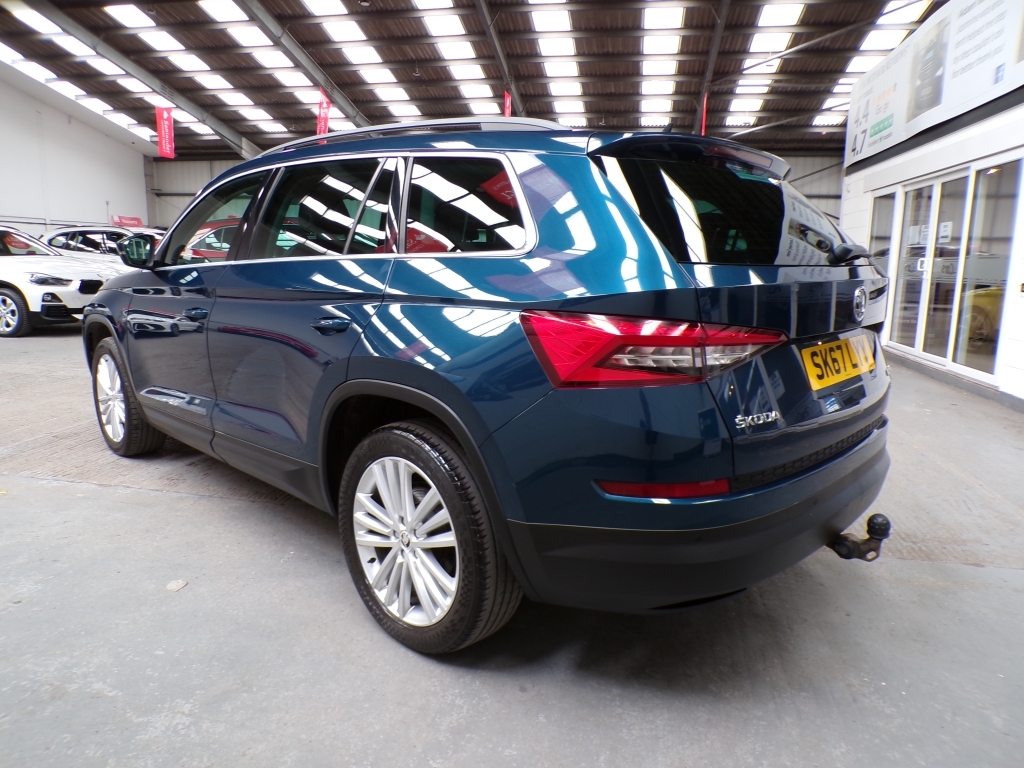Skoda Kodiaq 2.0 Se L Tdi Scr Dsg SK67LYY Blue #5