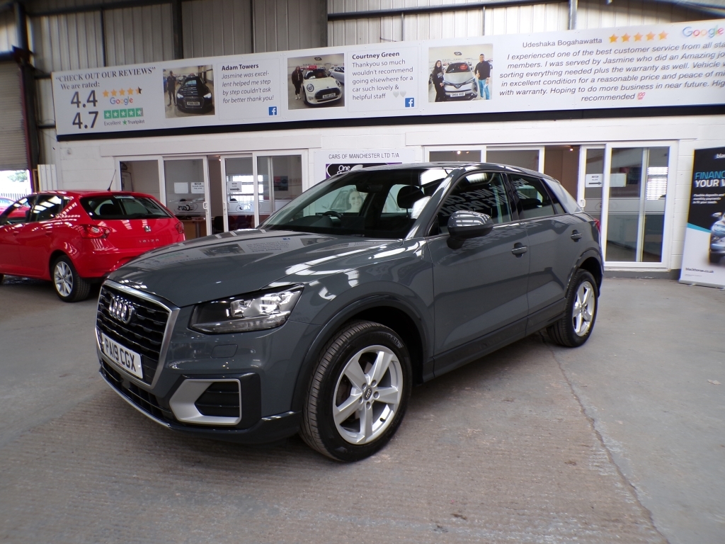 Audi Q2 1.5 Tfsi Sport PA19CGX Grey #2
