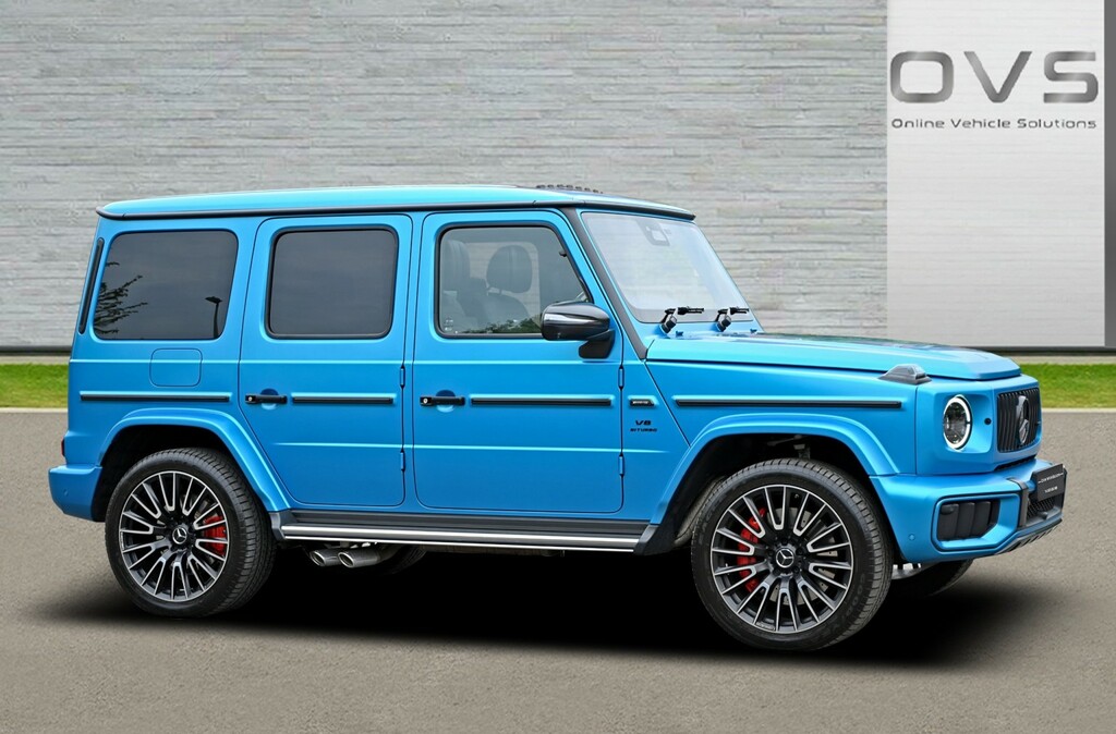 Mercedes-Benz G Class Suv 4.0 G63 V8 Biturbo Mhev Amg Magno Edition 202 Blue