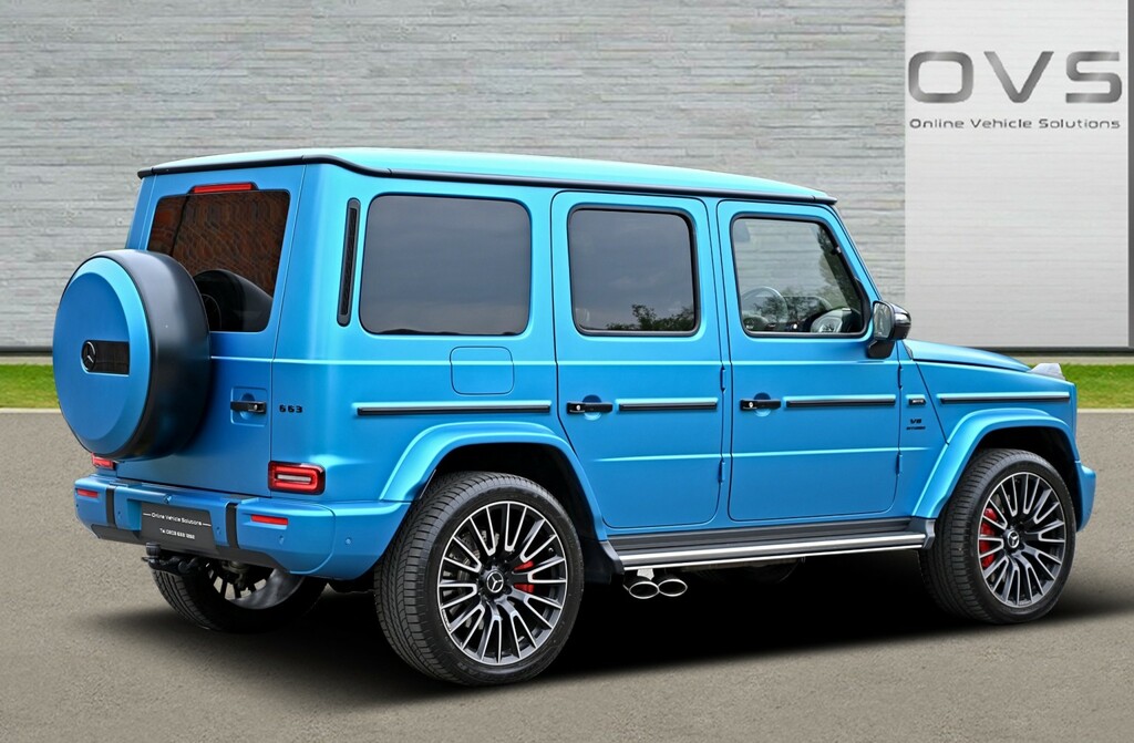 Mercedes-Benz G Class Suv 4.0 G63 V8 Biturbo Mhev Amg Magno Edition 202 Blue #3