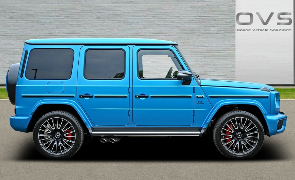 Mercedes-Benz G Class Suv 4.0 G63 V8 Biturbo Mhev Amg Magno Edition 202 Blue #2