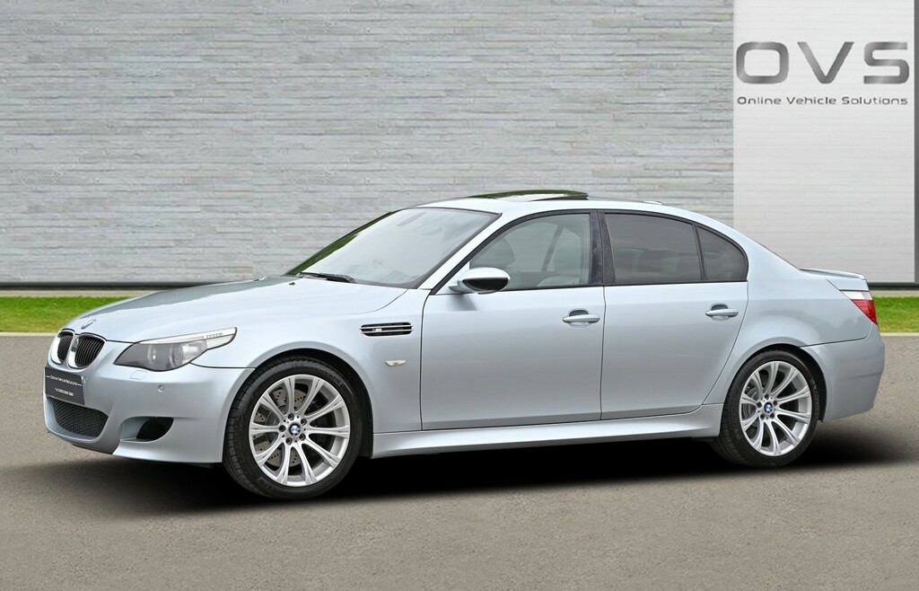 BMW 5 Series Saloon 5.0 M5 Saloon 2005 Blue #6