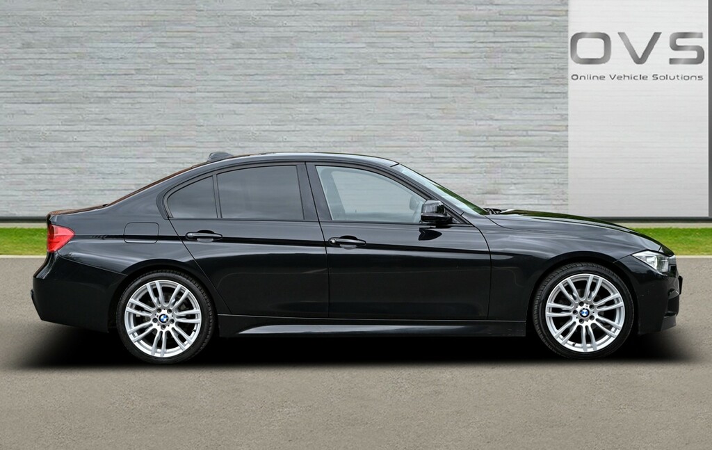 BMW 3 Series Saloon 2.0 320I Xdrive M Sport Saloon 2013 YG13KEJ Black #2