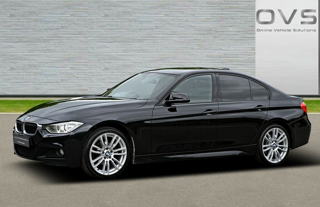 BMW 3 Series Saloon 2.0 320I Xdrive M Sport Saloon 2013 YG13KEJ Black #6
