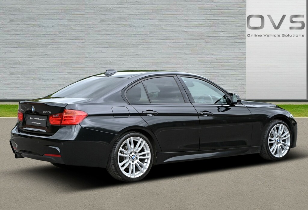 BMW 3 Series Saloon 2.0 320I Xdrive M Sport Saloon 2013 YG13KEJ Black #3