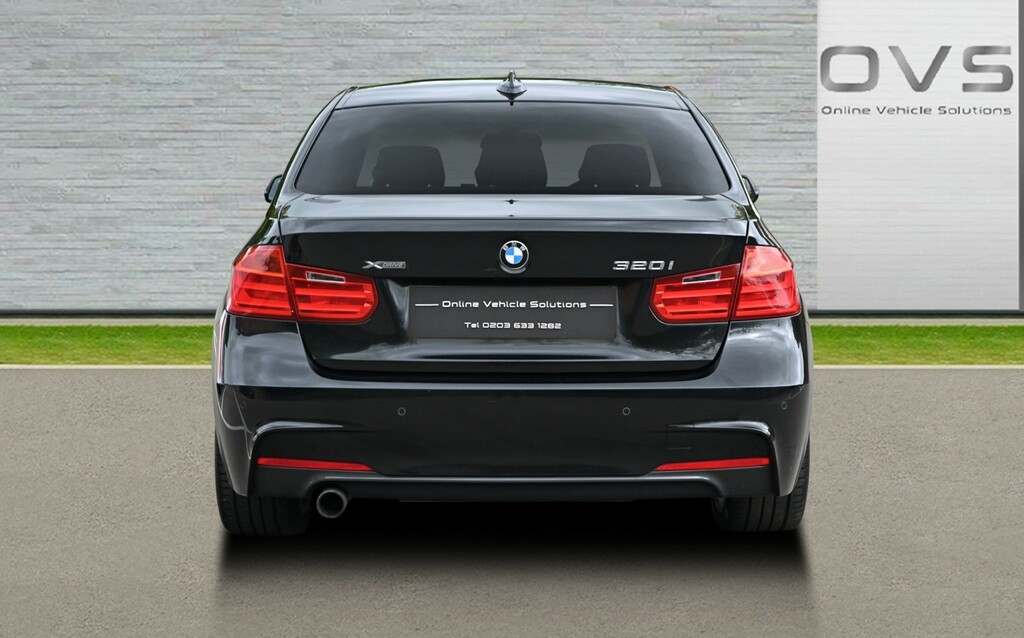 BMW 3 Series Saloon 2.0 320I Xdrive M Sport Saloon 2013 YG13KEJ Black #4