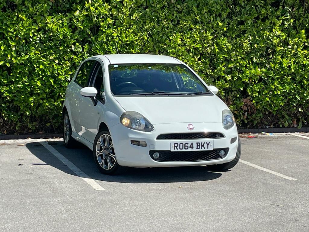 Fiat Punto 1.4 Gbt Euro 6 Ss White