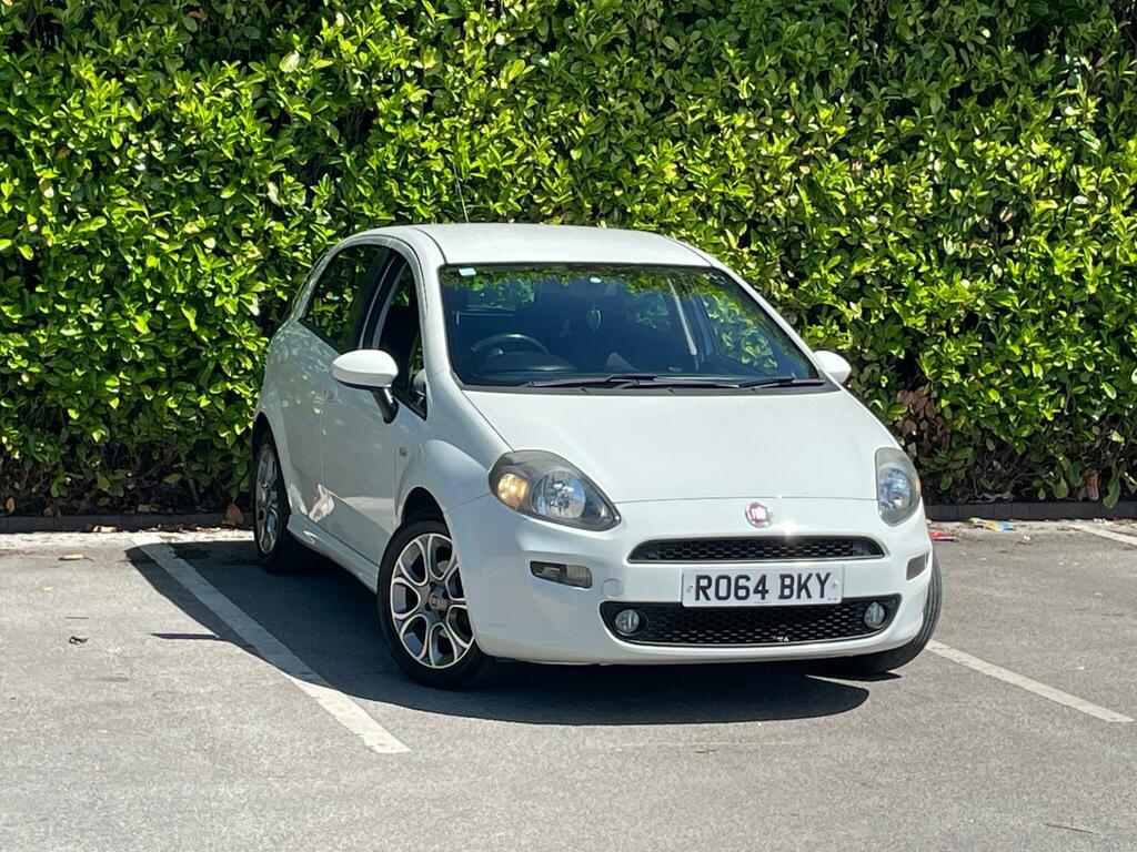 Fiat Punto 1.4 Gbt Euro 6 Ss White #5