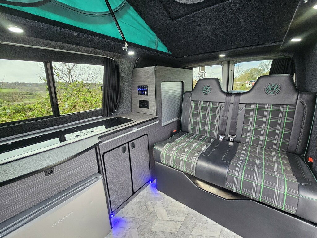 Volkswagen Transporter 2.5 Tdi Pop Top Campervan White #2