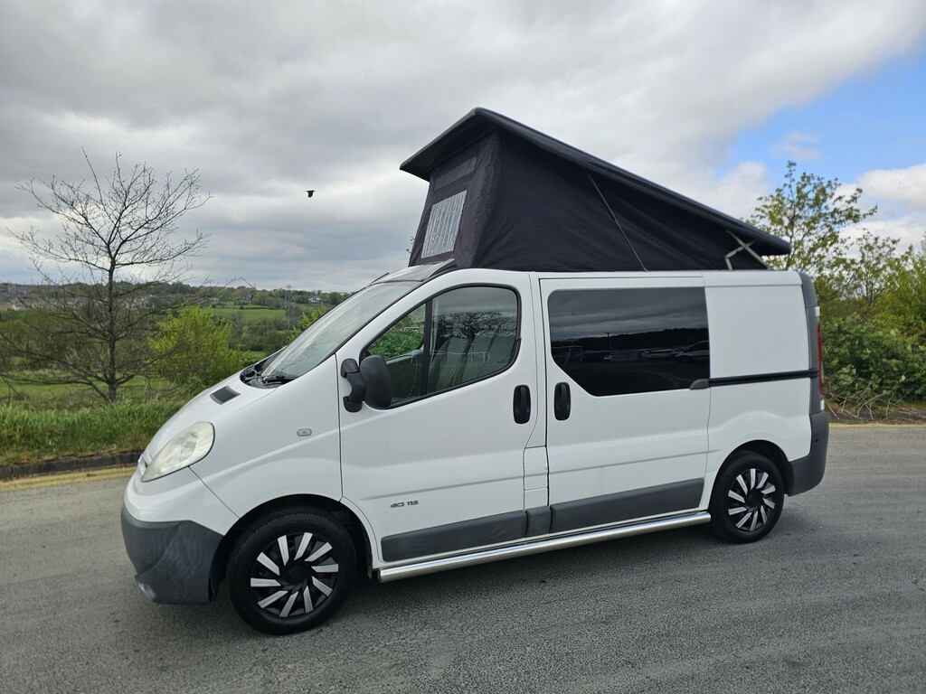 Nissan Primastar 2.0 Dci Se Pop Top Campervan White